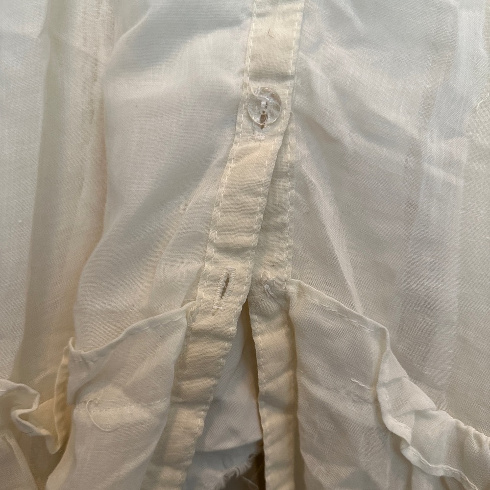 Vintage Gunne Sax Ivory Rose Dress - Picture 5 of 9